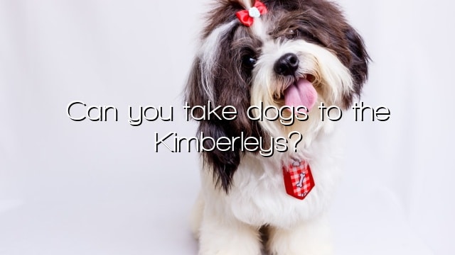 Can you take dogs to the Kimberleys?