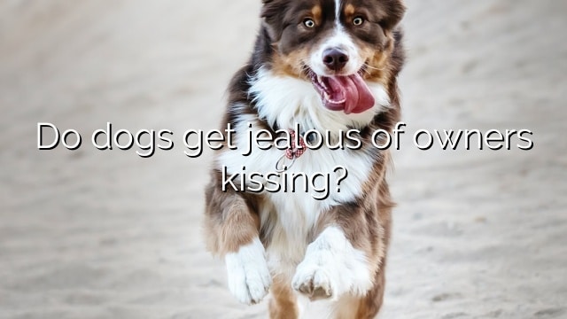 Do dogs get jealous of owners kissing?