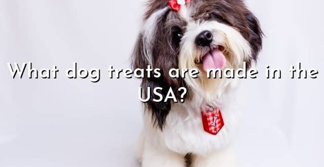 What dog treats are made in the USA?